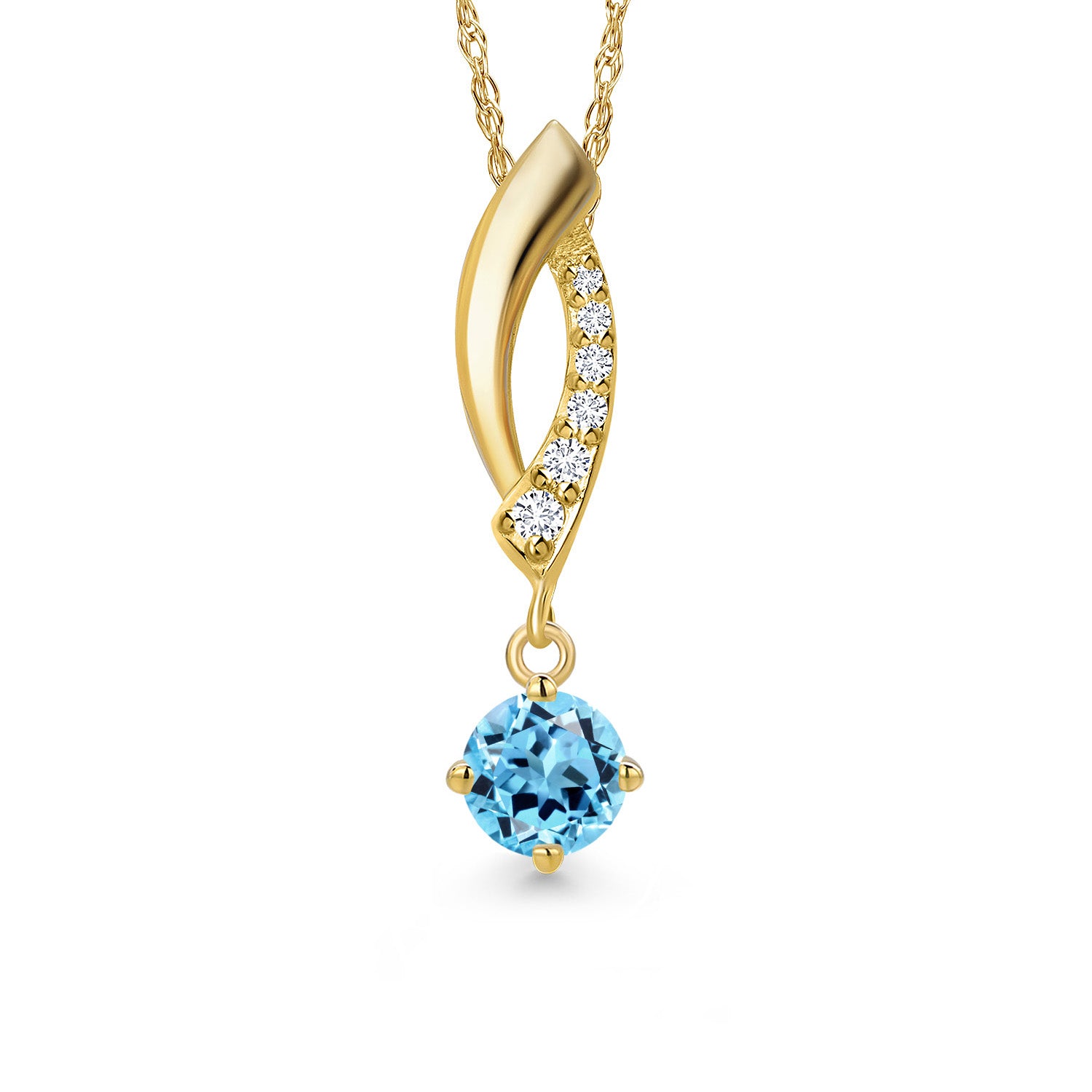 Swiss Blue Topaz - November