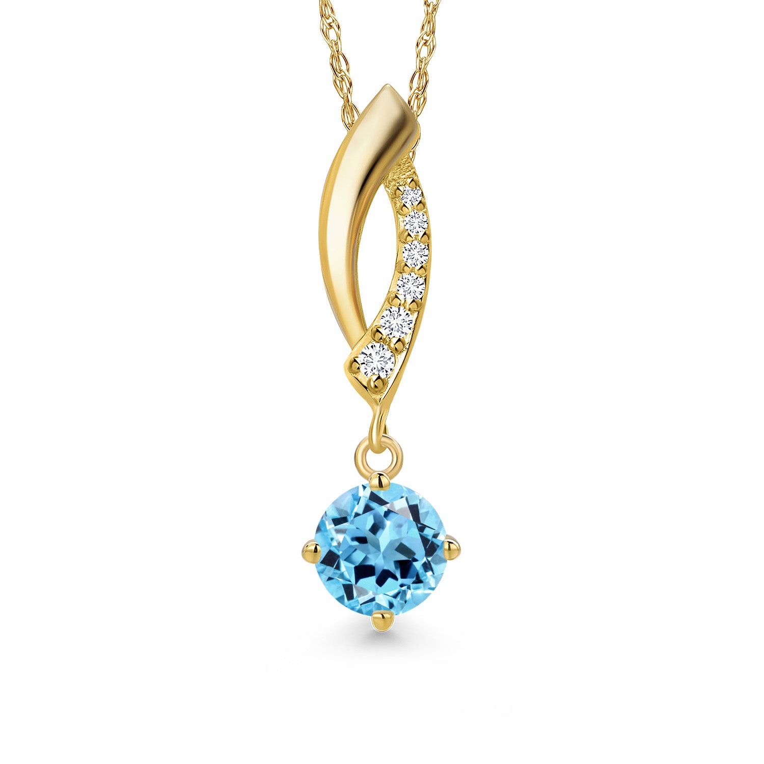 Swiss Blue Topaz - November