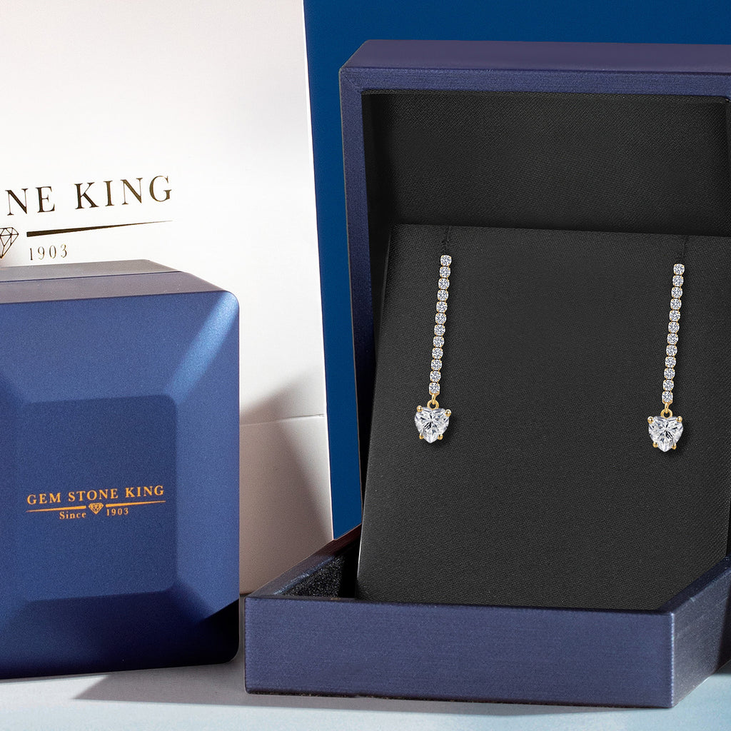 DEF and E - F_Earrings in 14K Yellow Gold