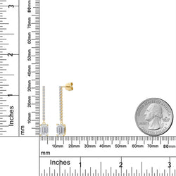 Earrings in 14K Yellow Gold
