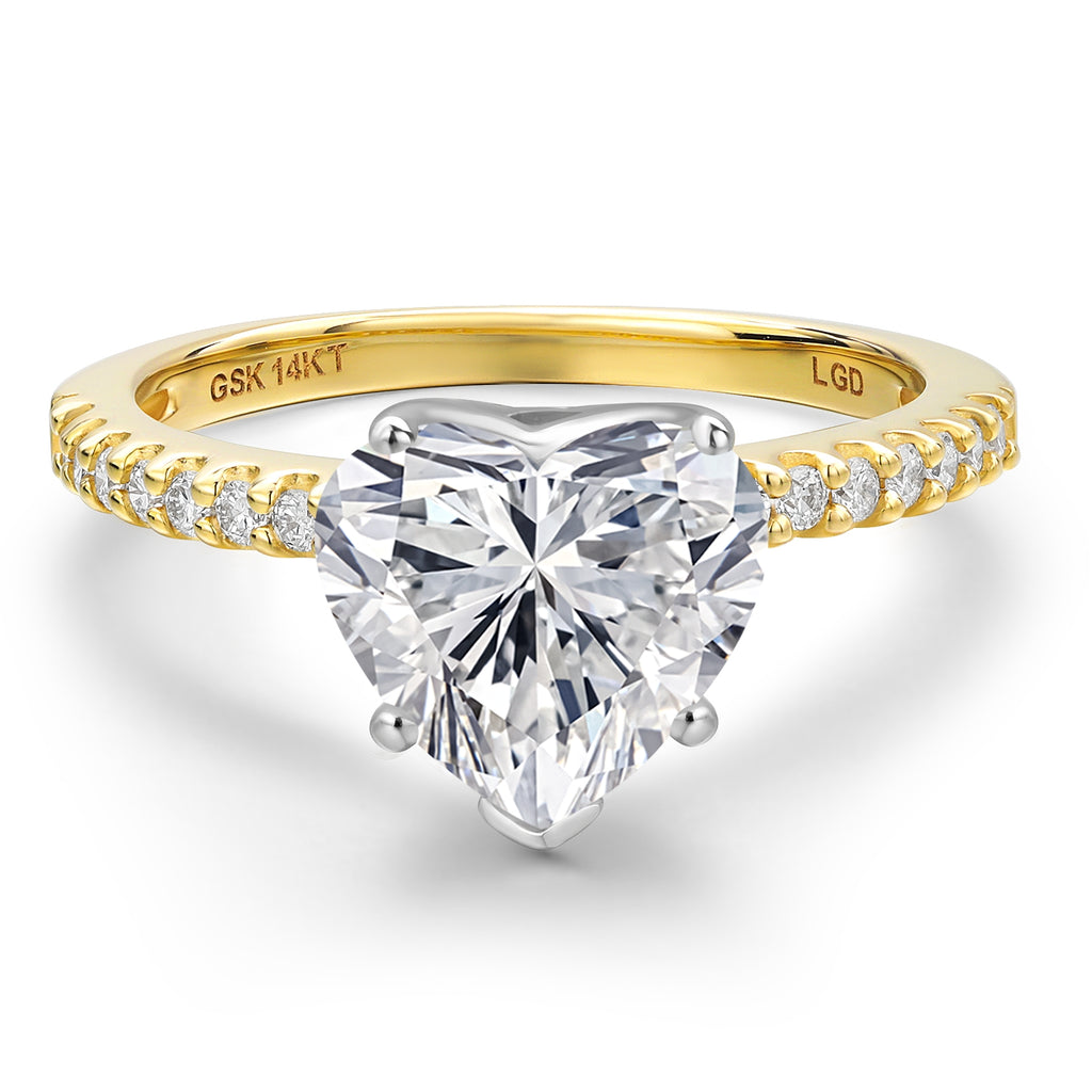 Lab Grown Diamond_6_Ring in 14K Two Tone Gold