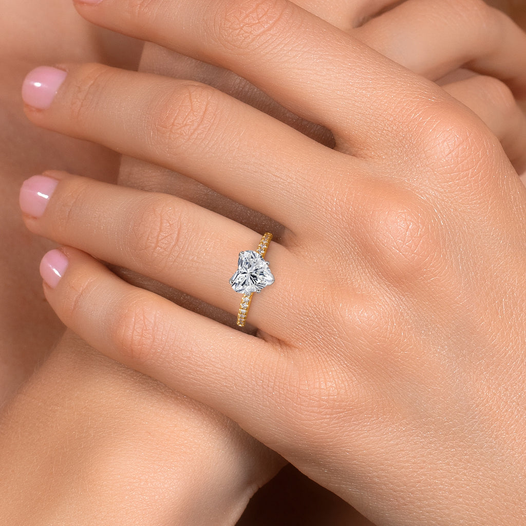 Lab Grown Diamond_6_Ring in 14K Two Tone Gold