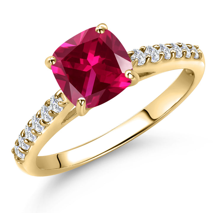 Created Ruby - July_5_Ring in 10K Yellow Gold