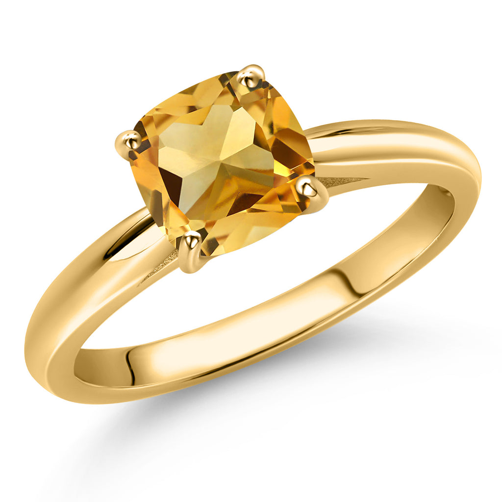 Citrine - November_6_Ring in 10K Yellow Gold