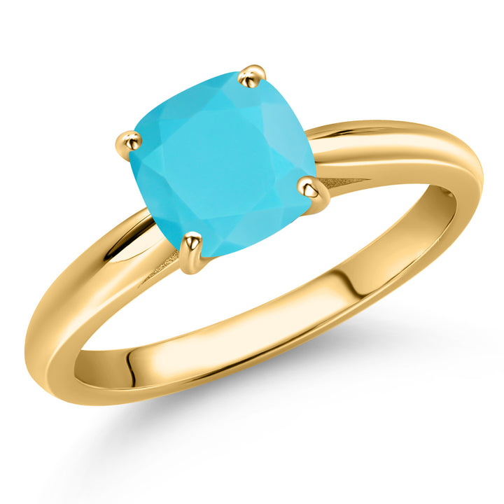 Turquoise_5_Ring in 10K Yellow Gold