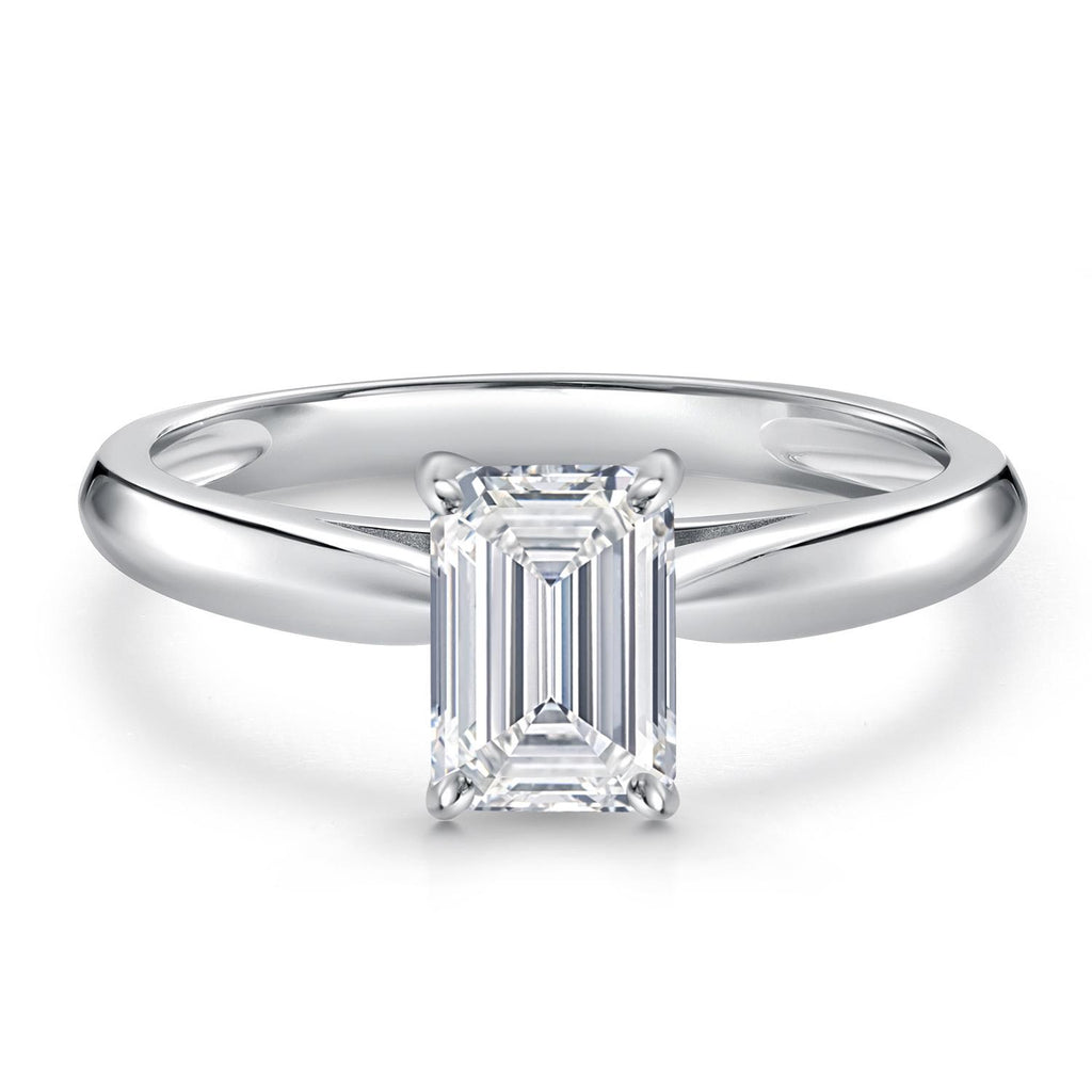 Ring in 10K White Gold