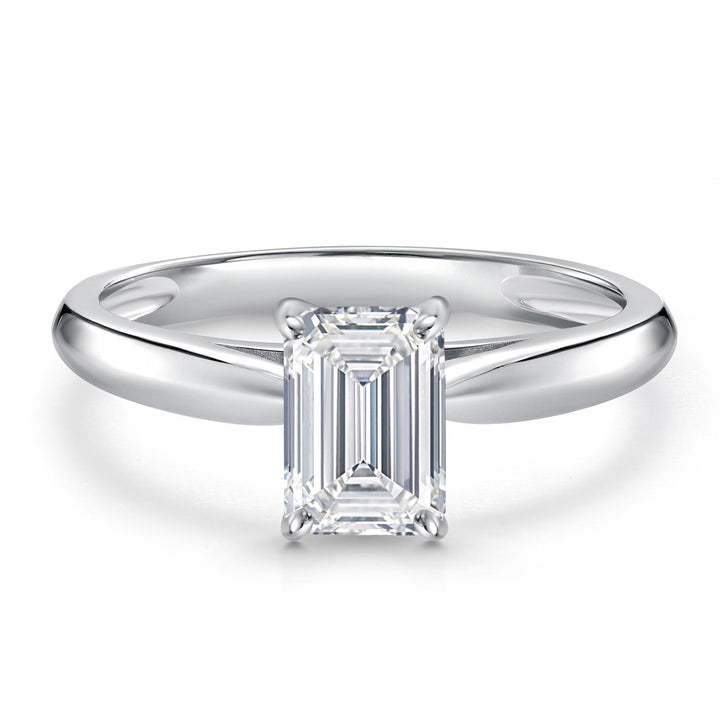 Ring in 10K White Gold