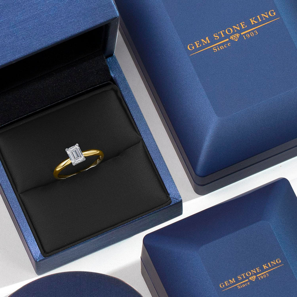 Ring in 10K Two Tone Gold