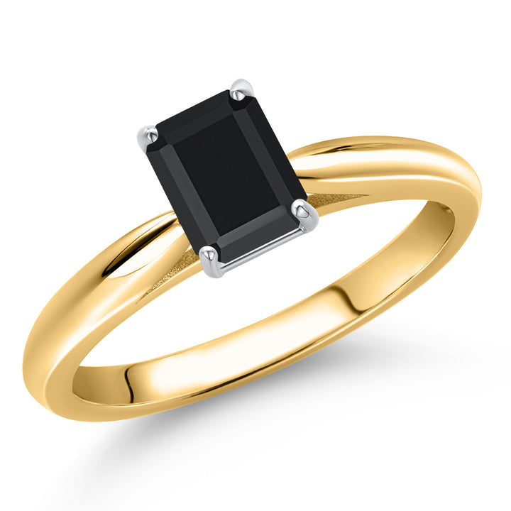 Onyx - December_5_Ring in 10K Two Tone Gold