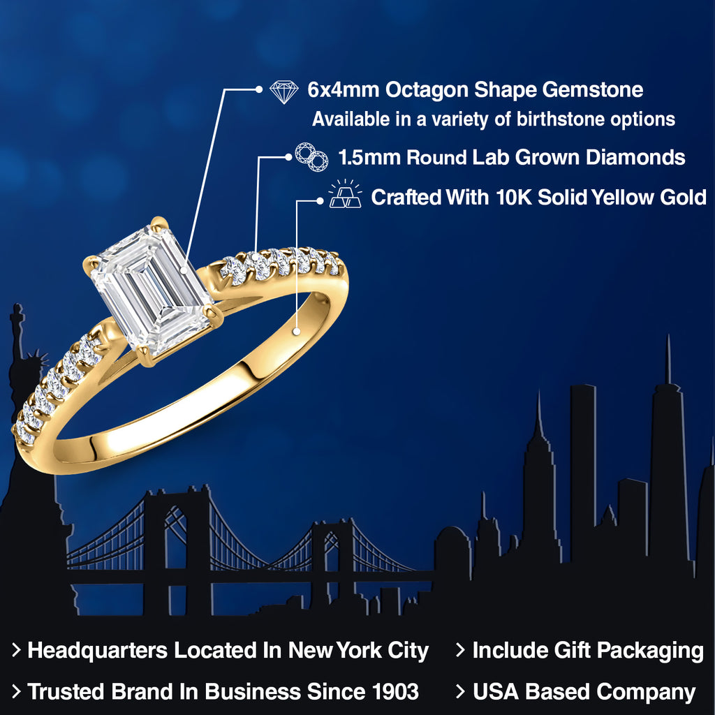 Ring in 10K Yellow Gold