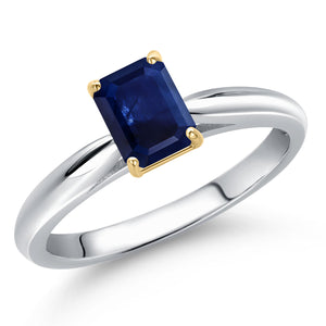 Ring in 10K Two Tone Gold