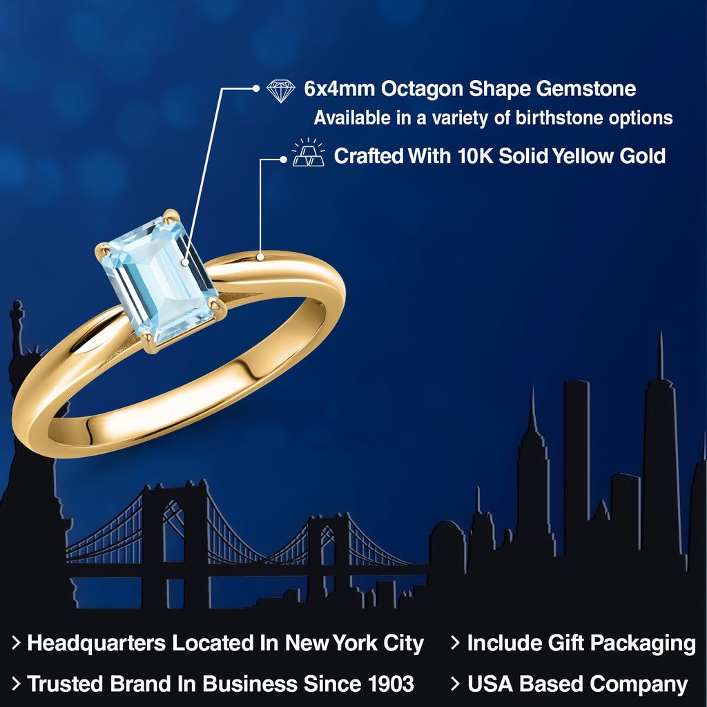 Ring in 10K Yellow Gold