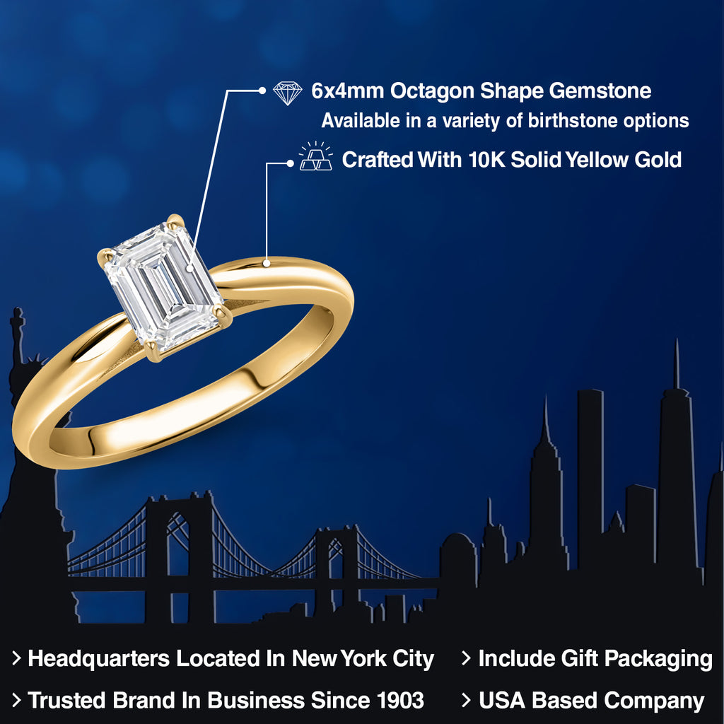 Ring in 10K Yellow Gold