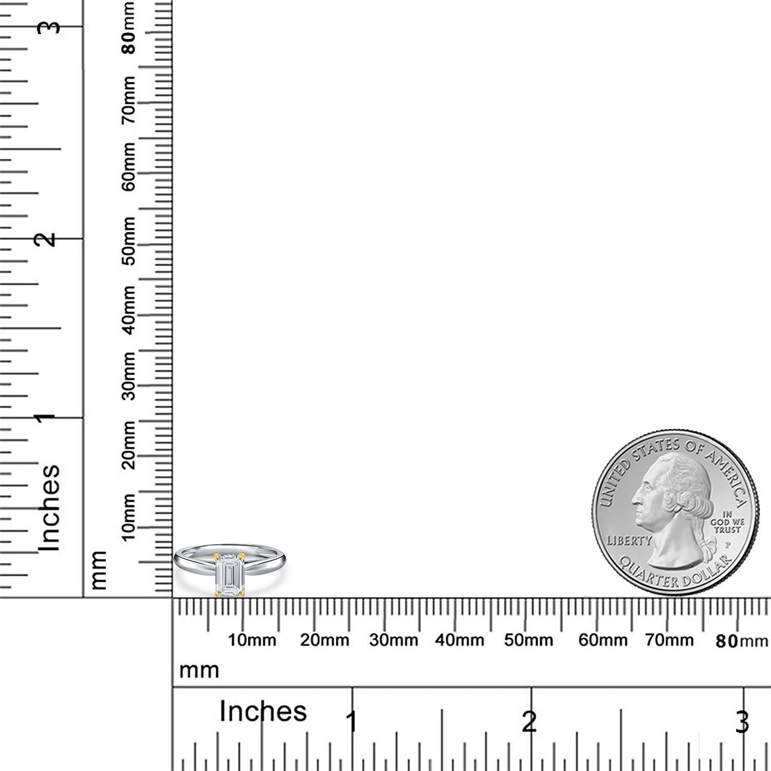 Ring in 925 Sterling Silver and 10K Yellow Gold