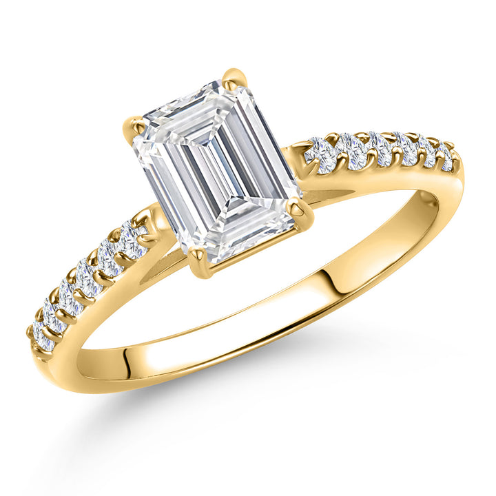 Lab Grown Diamond_7_Ring in 10K Yellow Gold