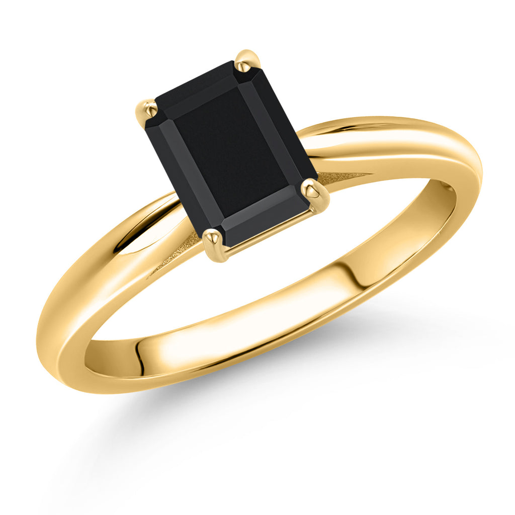 Onyx - December_5_Ring in 10K Yellow Gold