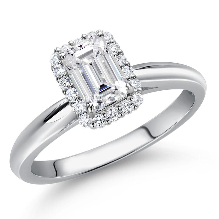 Ring in 10K White Gold