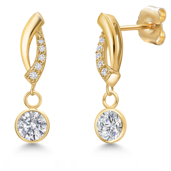 E - F_Earrings in 14K Yellow Gold