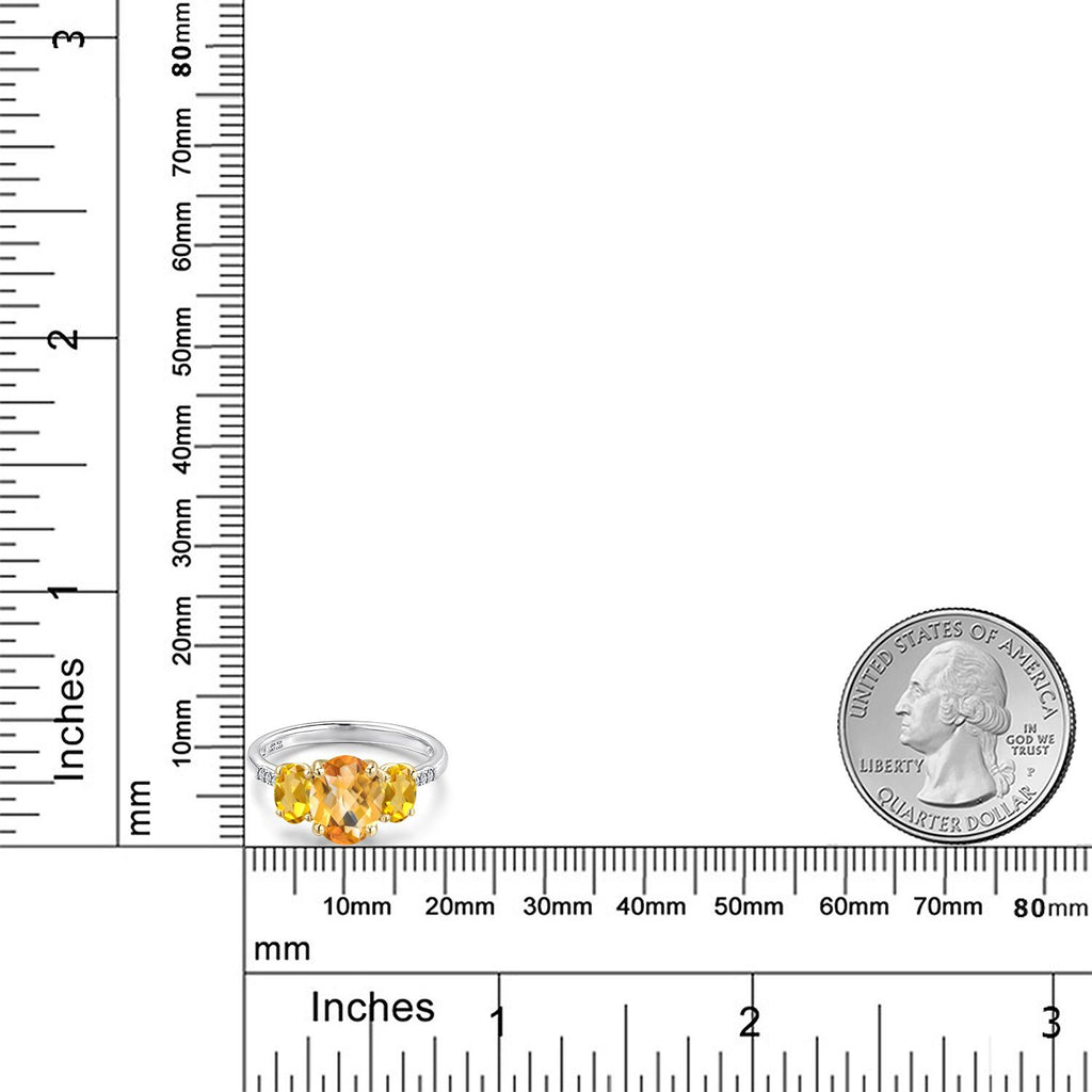 Ring in 925 Sterling Silver and 10K Yellow Gold