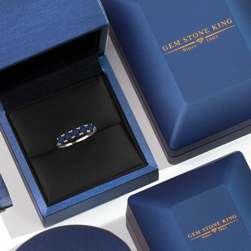 Ring in 925 Sterling Silver and 10K Yellow Gold