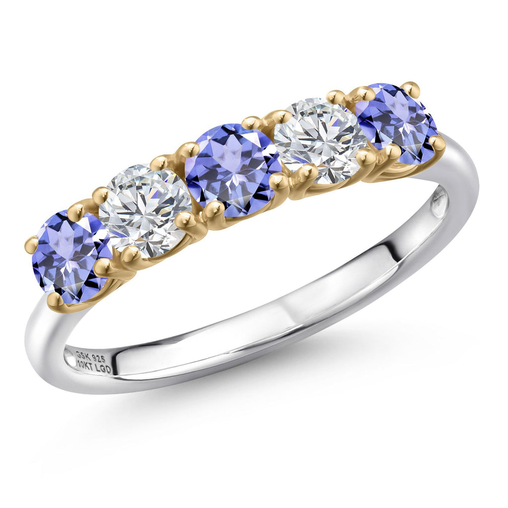 6_Ring in 925 Sterling Silver and 10K Yellow Gold