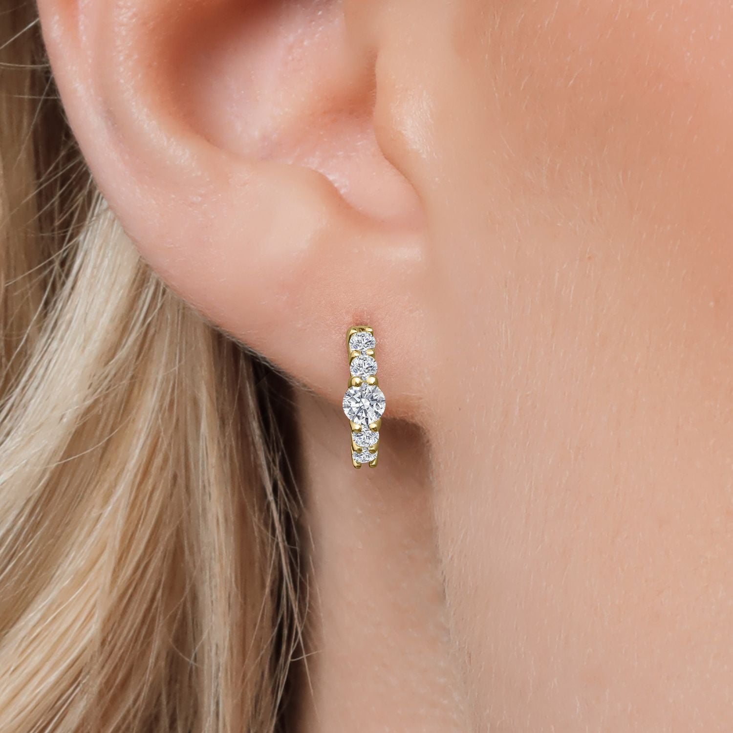 Earrings in 10K Yellow Gold