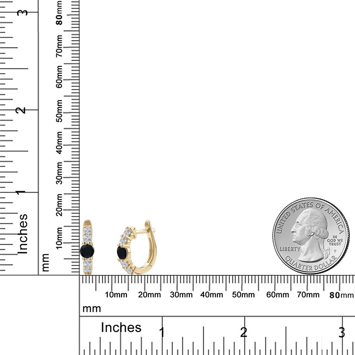Earrings in 10K Yellow Gold
