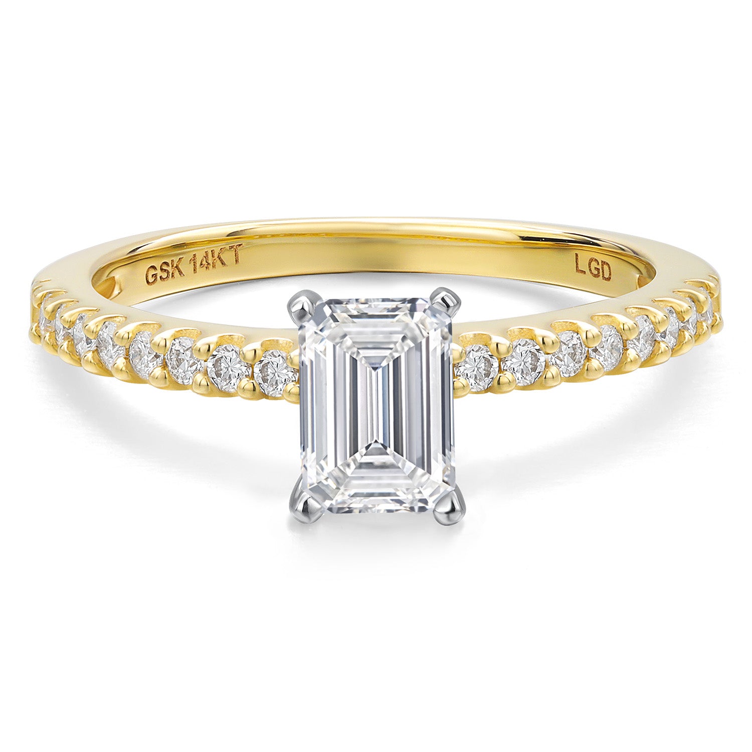 5_Ring in 14K Two Tone Gold