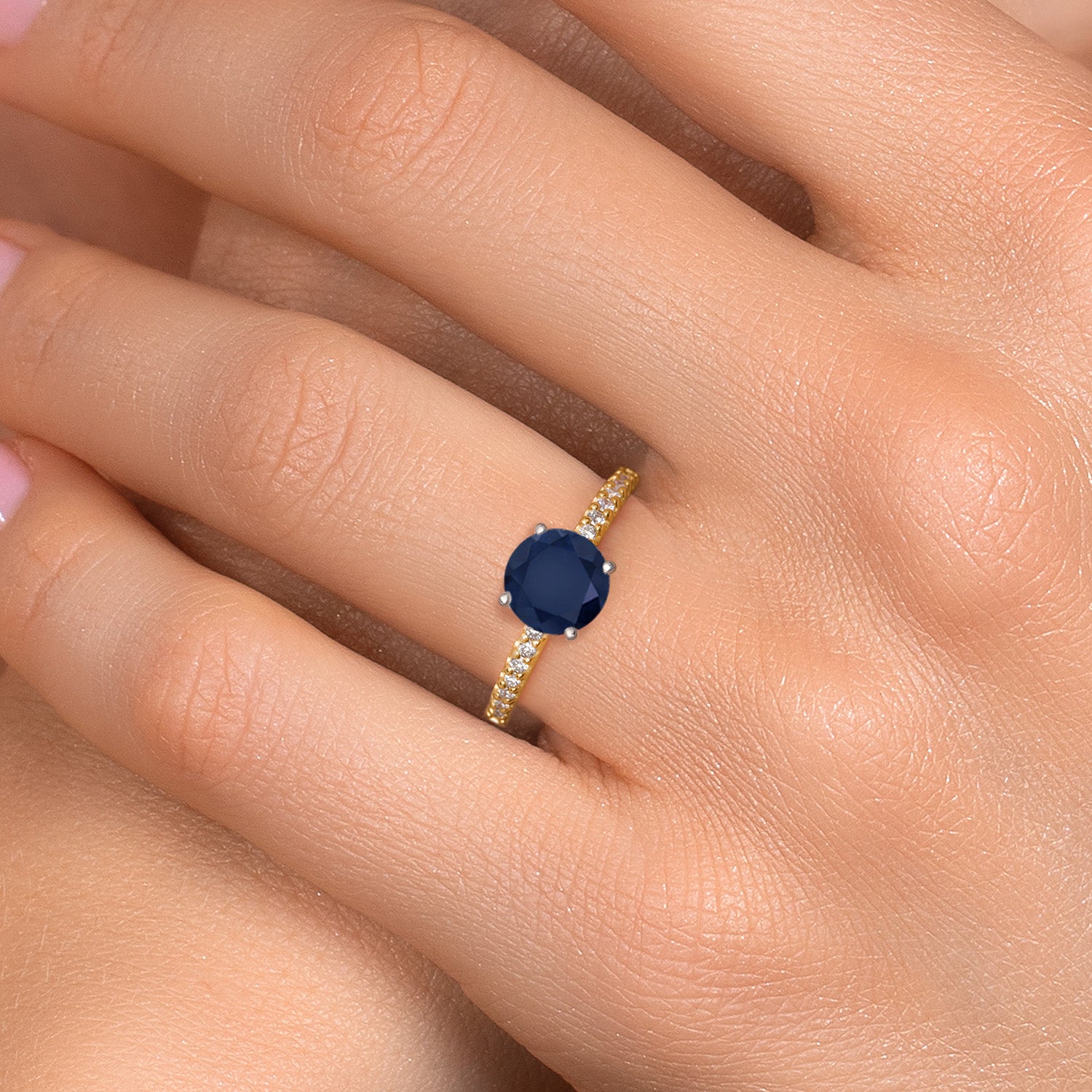 Ring in 14K Two Tone Gold