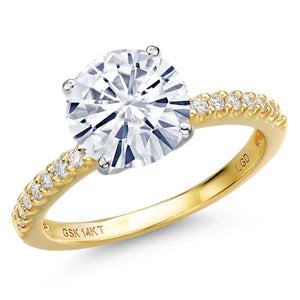 Ring in 14K Two Tone Gold