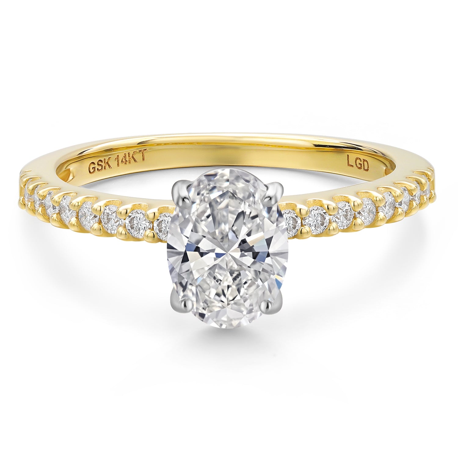 Center 1.00ct_5_Ring in 14K Two Tone Gold