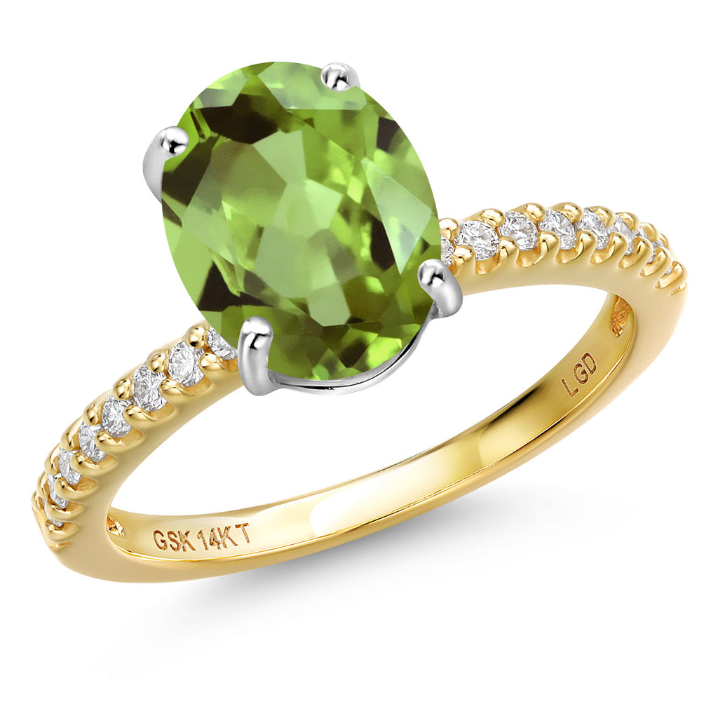 Ring in 14K Two Tone Gold