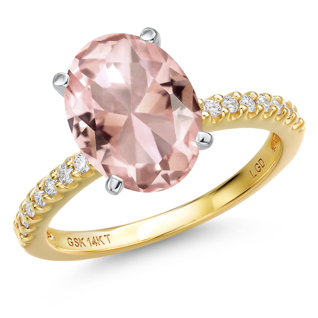 8_Ring in 14K Two Tone Gold