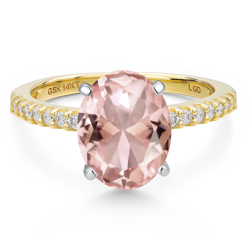 Ring in 14K Two Tone Gold