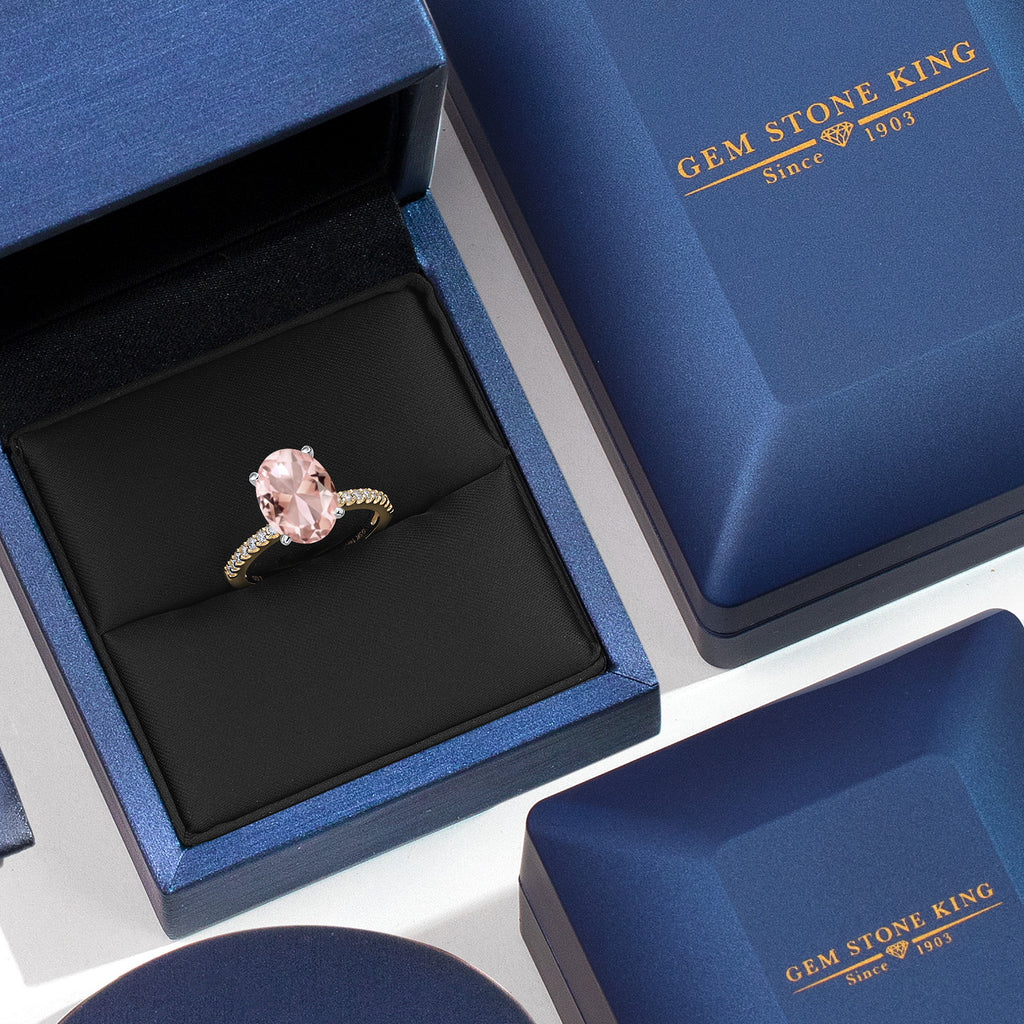 Ring in 14K Two Tone Gold