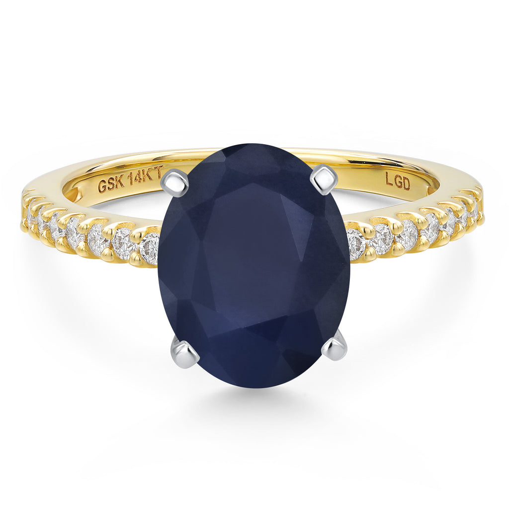 Ring in 14K Two Tone Gold