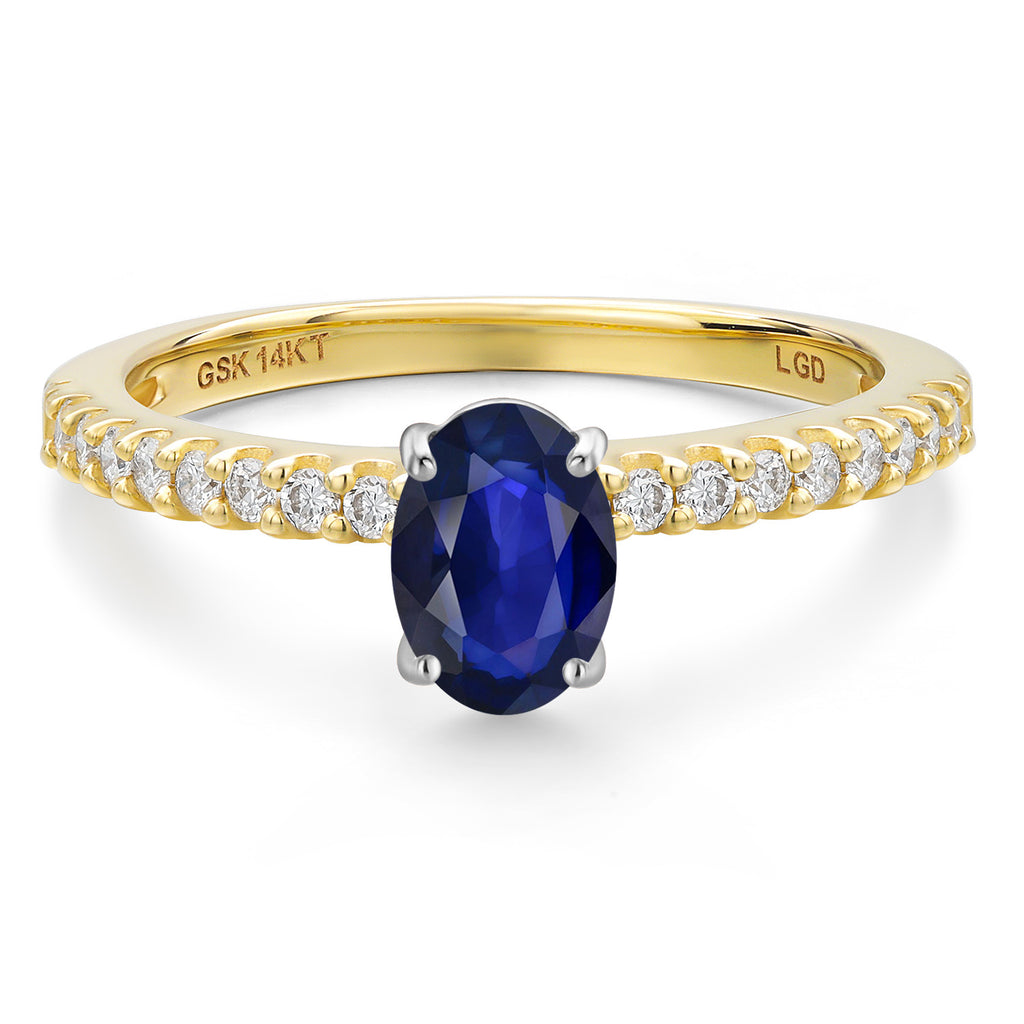 Ring in 14K Two Tone Gold