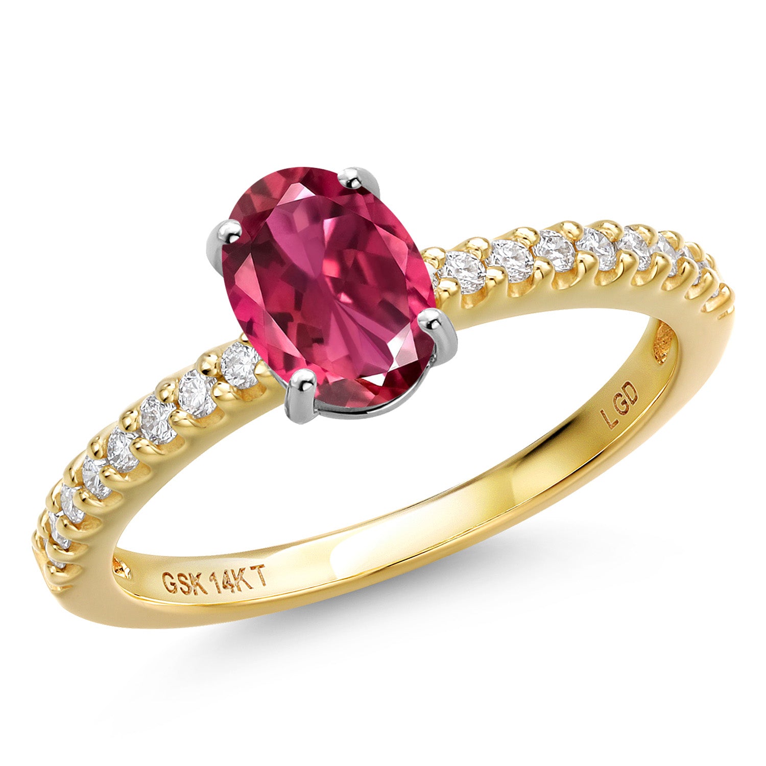 9_Ring in 14K Two Tone Gold