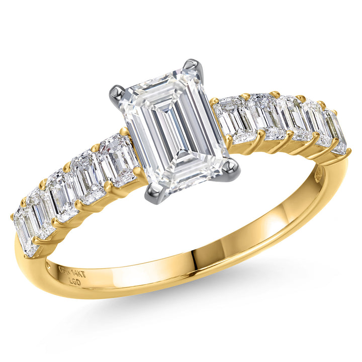 Center 1ct_5_Ring in 14K Two Tone Gold