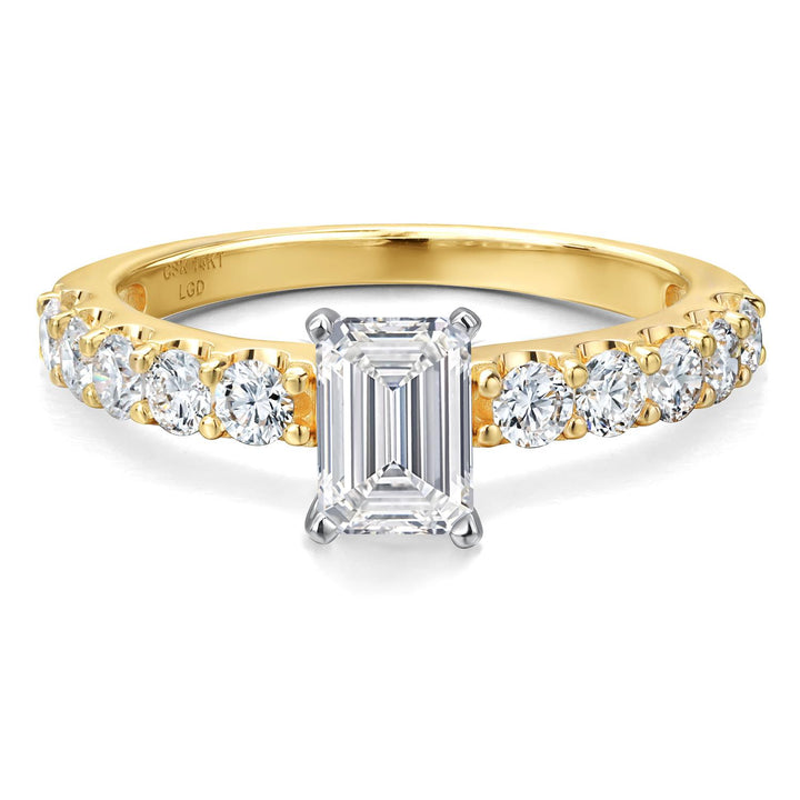 Ring in 14K Two Tone Gold