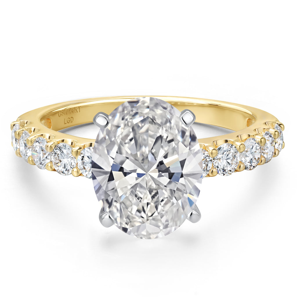 5_Ring in 14K Two Tone Gold