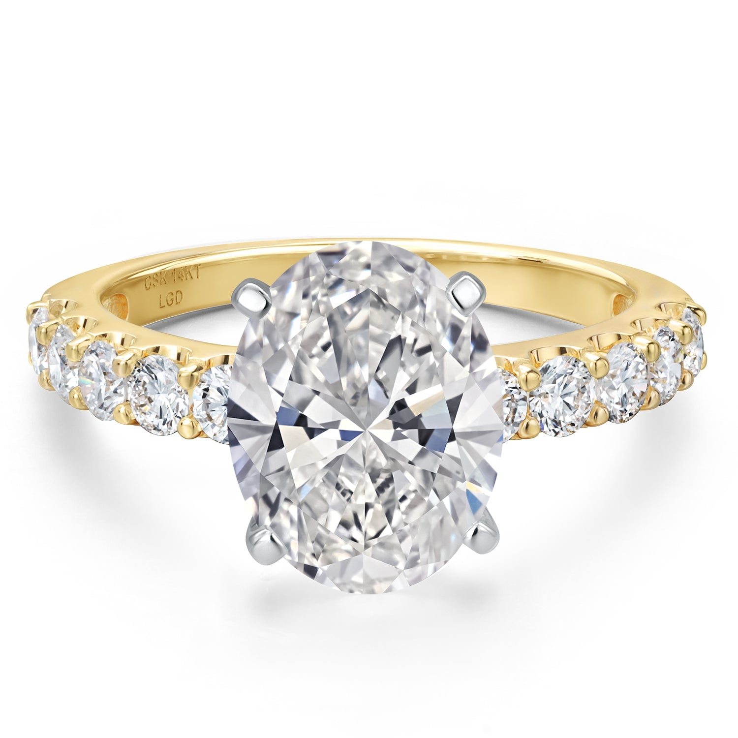 5_Ring in 14K Two Tone Gold