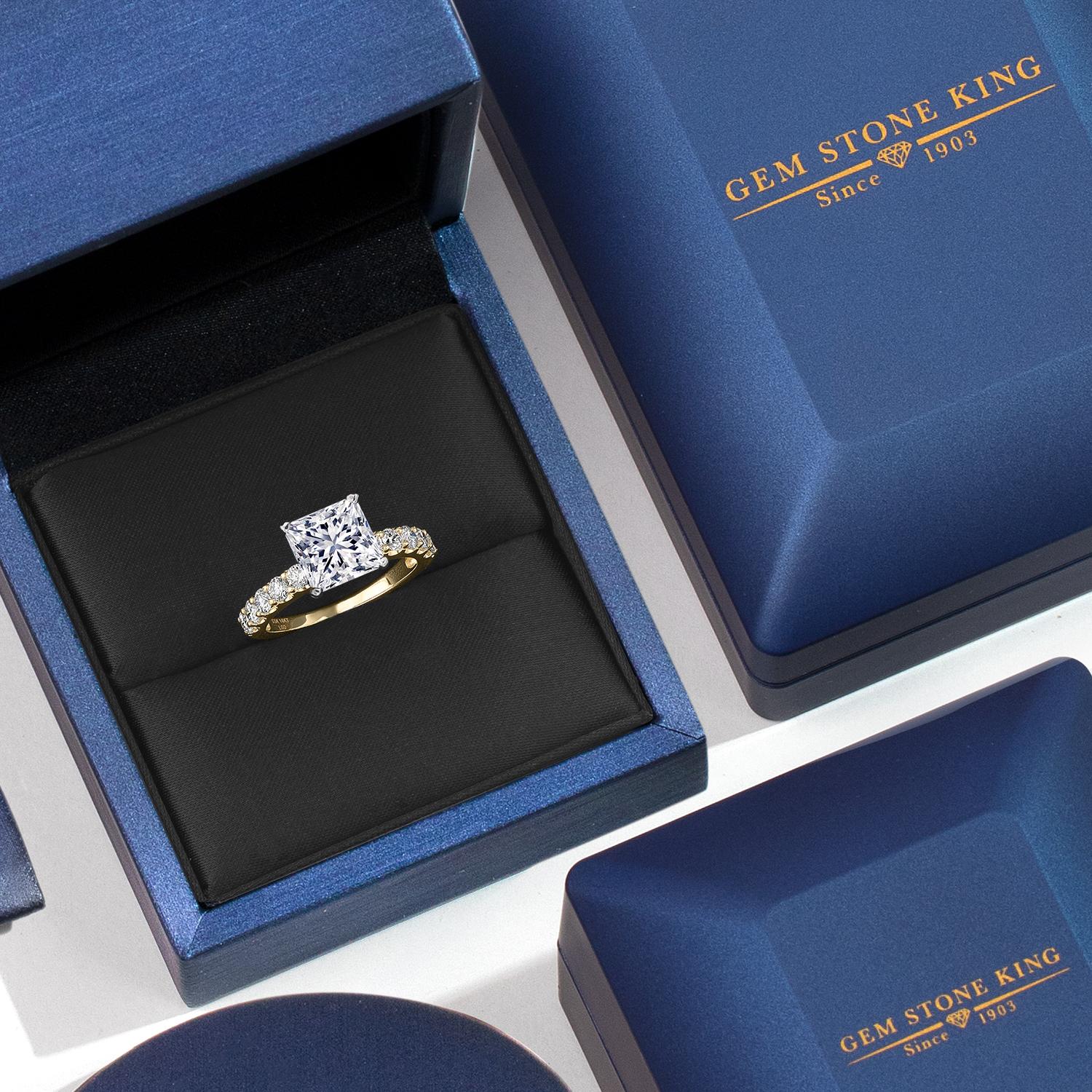 Center 3.00ct_7_Ring in 14K Two Tone Gold