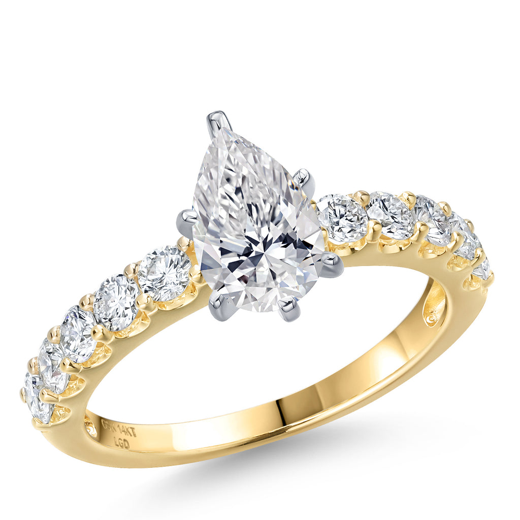 Center 1.00ct_6_Ring in 14K Two Tone Gold