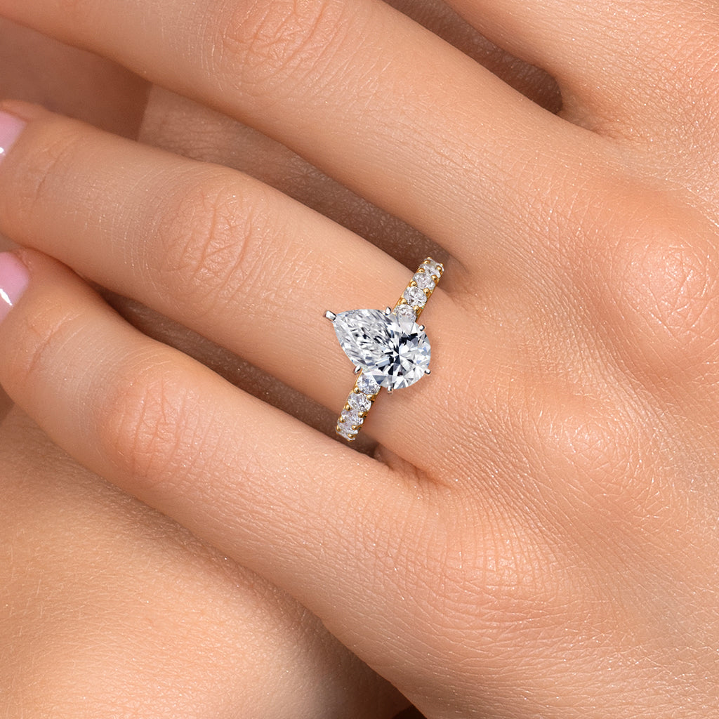 Center 3.00ct_7_Ring in 14K Two Tone Gold