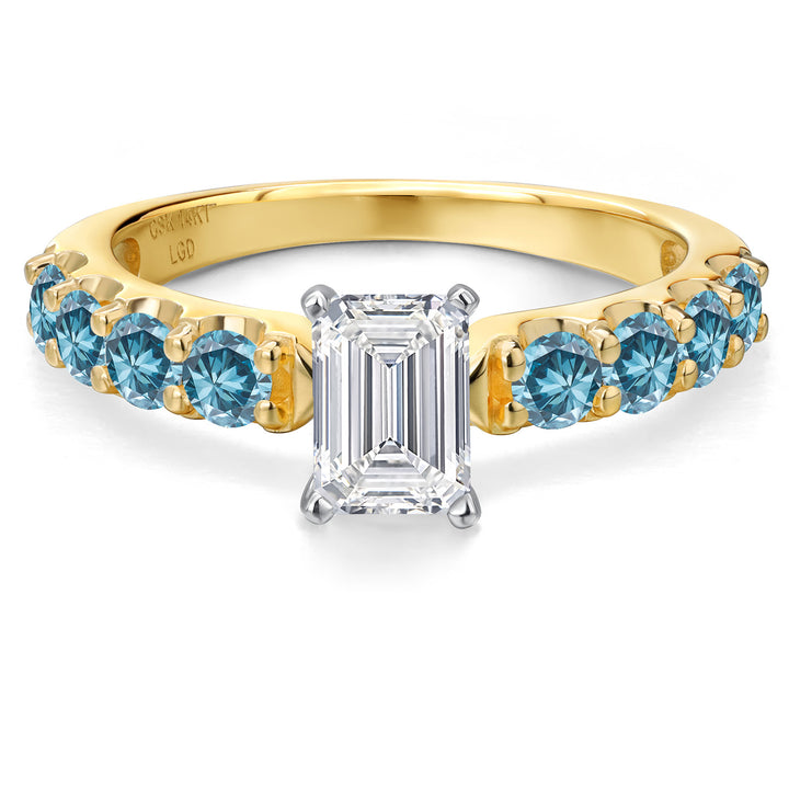Ring in 14K Two Tone Gold