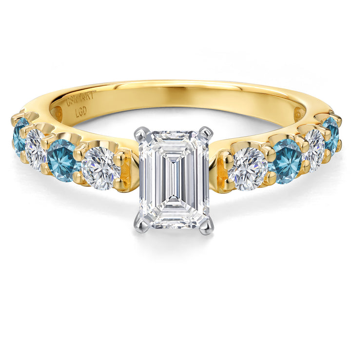Ring in 14K Two Tone Gold