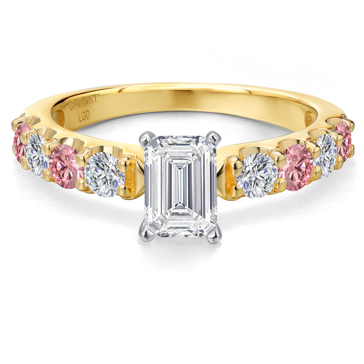 Ring in 14K Two Tone Gold