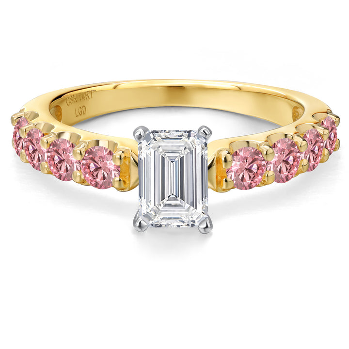 Ring in 14K Two Tone Gold