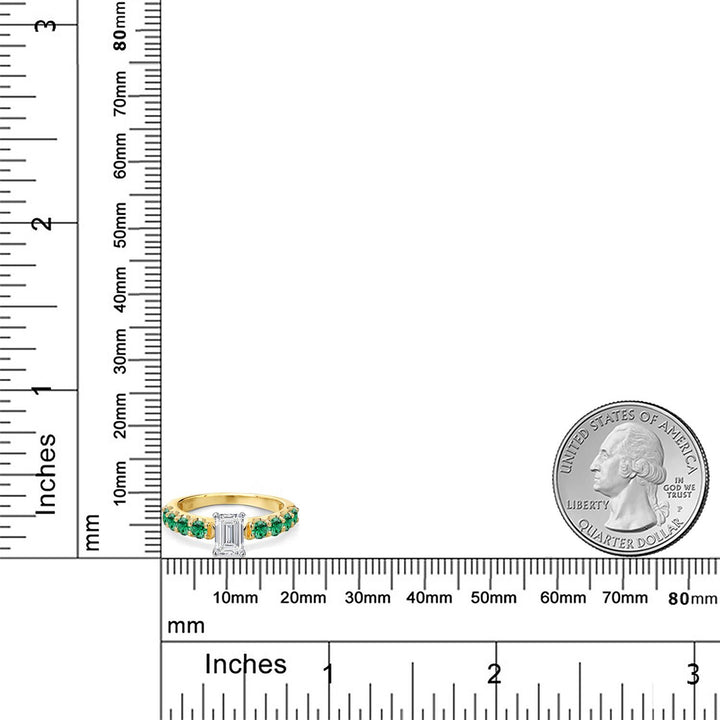 Ring in 14K Two Tone Gold